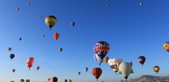 Inauguración de la Feria Internacional del Globo de León 2024