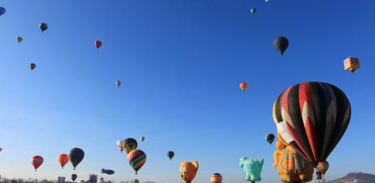 Inauguración de la Feria Internacional del Globo de León 2024