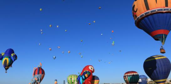 Inauguración de la Feria Internacional del Globo de León 2024