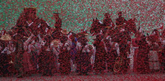 Desfile conmemorativo de la Revolución Mexicana por el 114 aniversario, encabezado por la presidenta de México, Claudia Sheinbaum.