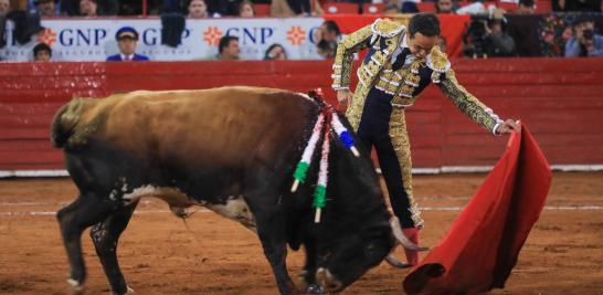 El matador Juan Pablo Sánchez en su participación en la Plaza México