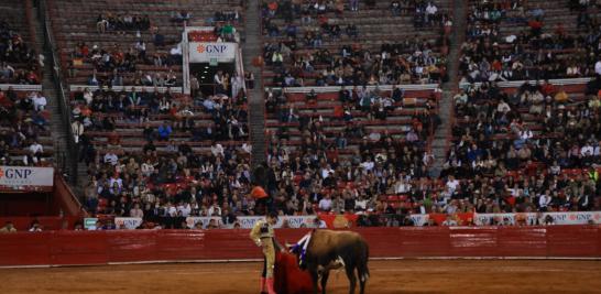 El matador Juan Pablo Sánchez en su participación en la Plaza México