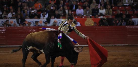 El matador Juan Pablo Sánchez en su participación en la Plaza México