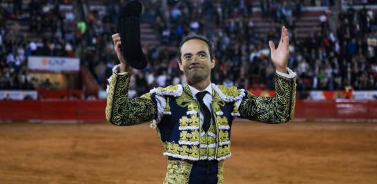 El matador Juan Pablo Sánchez en su participación en la Plaza México