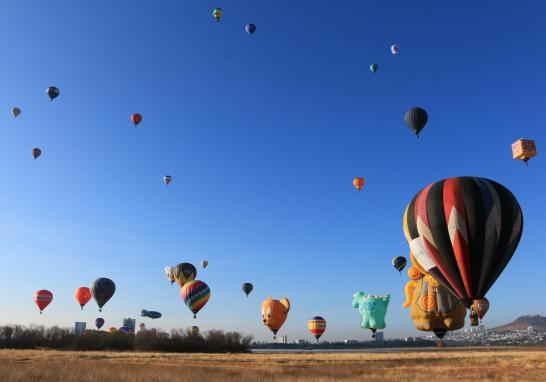 Inauguración de la Feria Internacional del Globo de León 2024