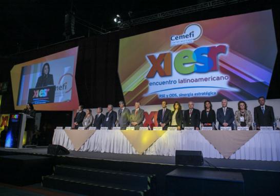 El XI Encuentro Latinoamericano de Empresas Socialmente Responsable fue inaugurado por la subsecretaria de Planeación y Política Turística de la Secretaría de Turismo, Teresa Solís Trejo.