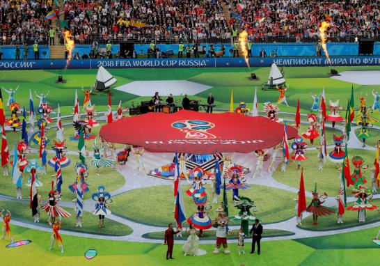 Inauguración del Mundial de futbol de Rusia 2018