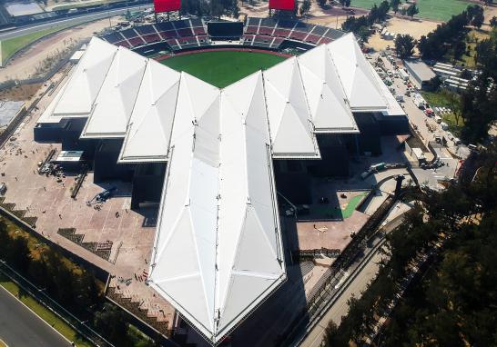 En corazón de la Ciudad Deportiva de la Magdalena Mixihuca, se inauguró el estadio Alfredo Harp Helú, la nueva casa de los Diablos Rojos del México. El "Diamante de Fuego" tiene capacidad de recibir a 20,800 espectadores y cuenta con una amplia zona de alimentos y hasta un bar, ambos con vista al terreno de juego para no perder ni un sólo detalle del rey de los deportes.