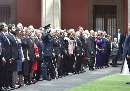 Primer Informe de Gobierno de Andrés Manuel López Obrador. Foto: Notimex