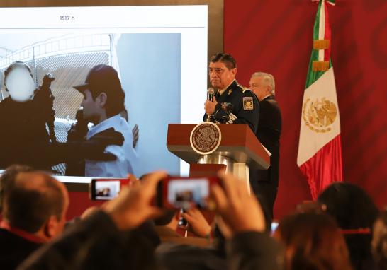 Captura de Ovidio Guzmán, conferencia AMLO