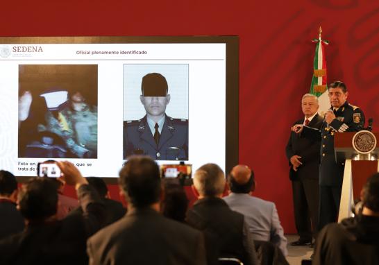 Captura de Ovidio Guzmán, conferencia AMLO