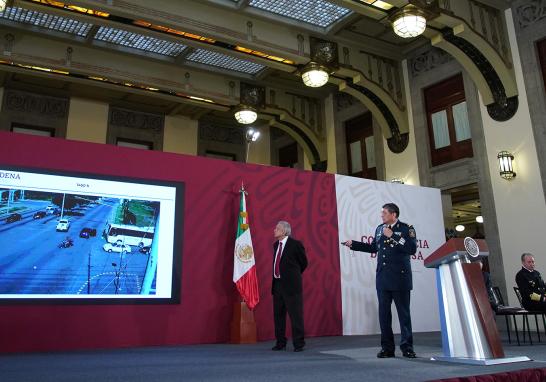 Captura de Ovidio Guzmán, conferencia AMLO