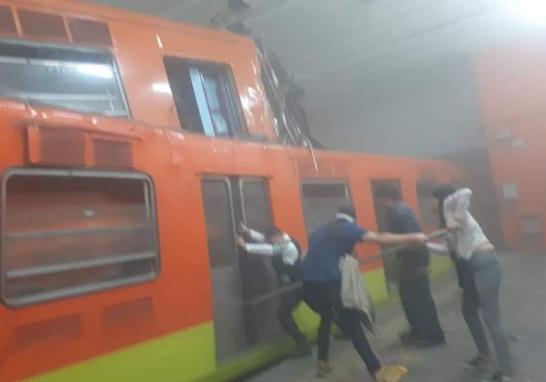 El STC Metro reportó que del total de heridos, 25 fueron atendidos en el sitio y no requirieron hospitalización, la mayoría tuvo lesiones menores y crisis nerviosas. Fotos: Agencias.