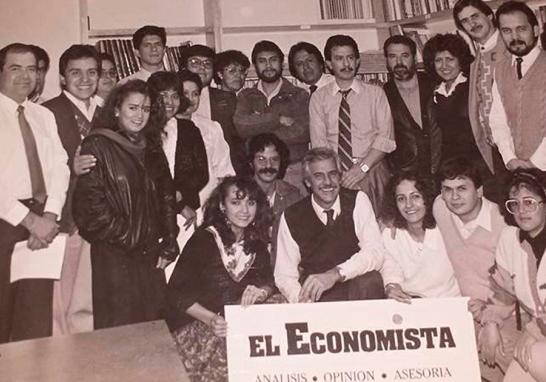 Periodistas fundadores de El Economista. Foto EE: Archivo