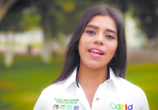 Carla Enríquez Merlín, Veracruz (Morena), candidatas victimadas durante el proceso electoral 2021. Foto: Especial