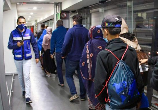 La agrupación se compone por 86 personas procedentes de Catar y Reino Unido. Foto EE: Cortesía SRE