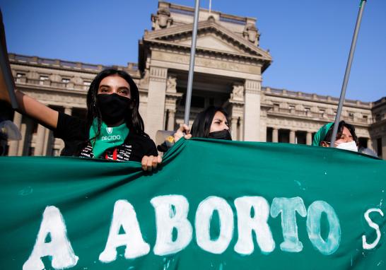 Movilizaciones por el Día de Acción Global por el Aborto Legal. Lima, Perú. Foto: Reuters