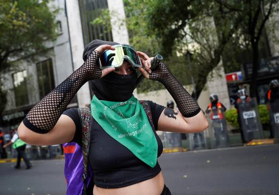 Movilizaciones por el Día de Acción Global por el Aborto Legal. Ciudad de México, México. Foto: Reuters