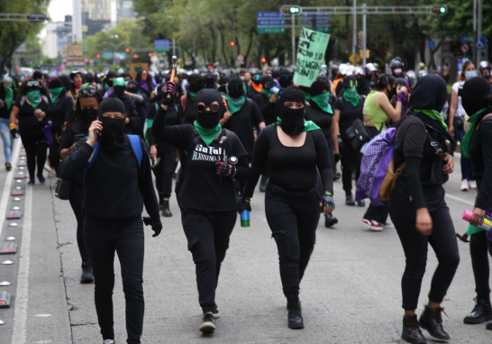 Movilizaciones por el Día de Acción Global por el Aborto Legal. Ciudad de México, México. Foto EE: Eric Lugo