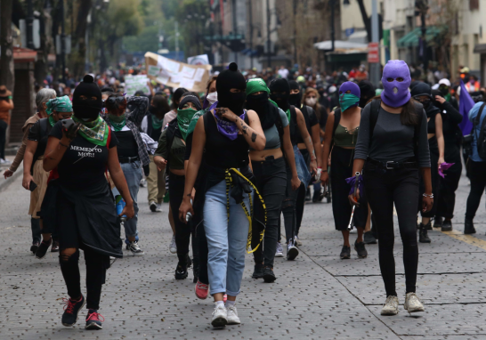 Movilizaciones por el Día de Acción Global por el Aborto Legal. Ciudad de México, México. Foto EE: Rosario Servin