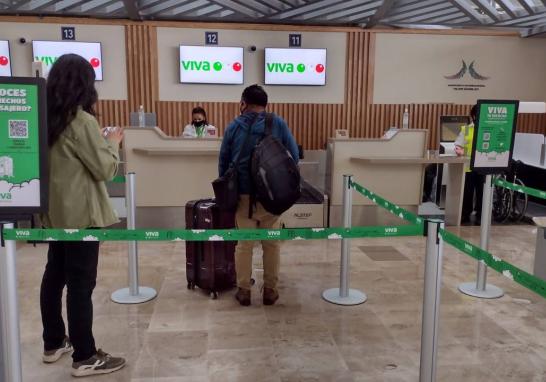 El Aeropuerto Internacional Felipe Ángeles comenzó a operar este 21 de marzo. Foto EE: Alejandro de la Rosa