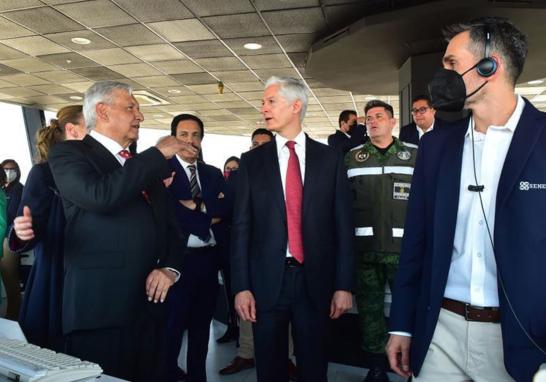 El Aeropuerto Internacional Felipe Ángeles servirá simultáneamente con el AICM y con la terminal aérea de Toluca, en el Estado de México. Foto: Presidencia.