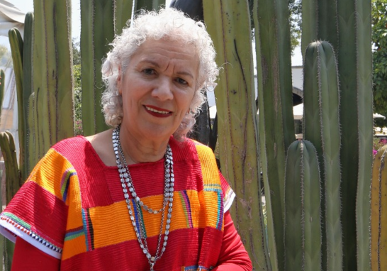 Ana Laura Delgado, fundadora y directora de Ediciones El Naranjo. Foto EE: Rosario Servin.