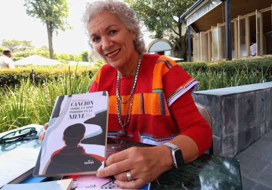 Ana Laura Delgado, fundadora y directora de Ediciones El Naranjo. Foto EE: Rosario Servin.