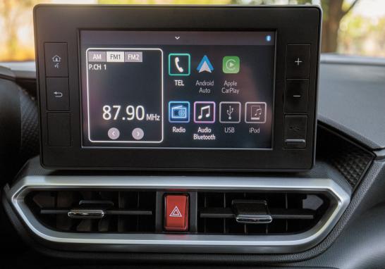 Seguridad máxima con el Toyota Star Safety System que reúne sistemas como Control de estabilidad, de tracción y frenos ABS, entre otros. Foto EE: Hugo Salazar