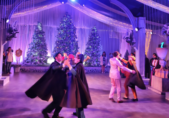 “Harry Potter: El gran Baile de Invierno” en la Ciudad de México. Foto EE: Patricia Ortega