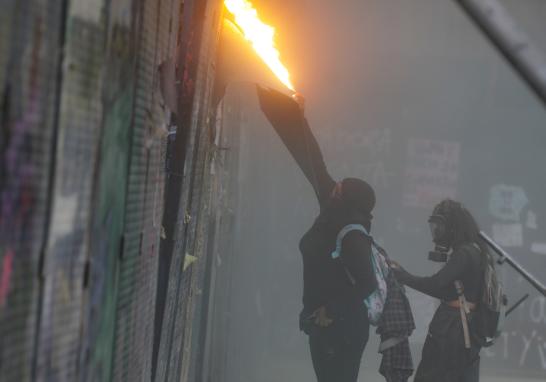 Marcha del 8M en la Ciudad de México. Foto EE: Eric Lugo