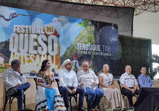 Inauguración del noveno Festival del Queso Artesanal