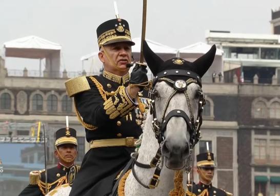 Desfile Cívico Militar para conmemorar el Aniversario de la Independencia de México.