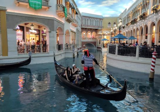 Venetian Resort - Gondolas en Las Vegas