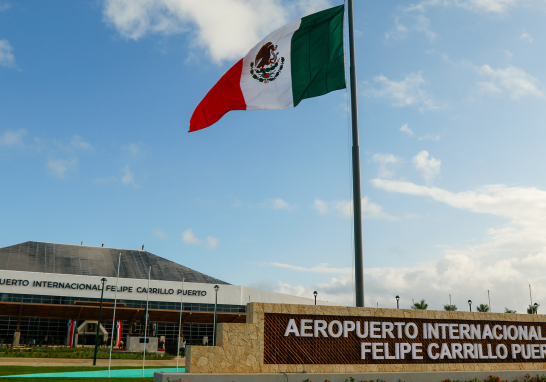 Inauguración del Aeropuerto Internacional de Tulum Felipe Carrillo Puerto. Foto EE: Cortesía Presidencia de México