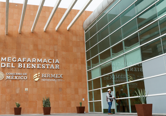 Inauguración de la Megafarmacia del Bienestar. Foto EE: Cortesía Presidencia de México.