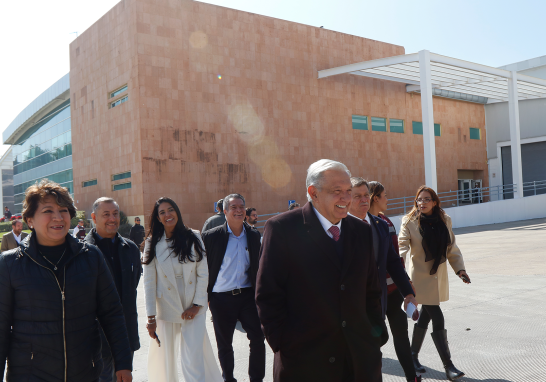 Inauguración de la Megafarmacia del Bienestar. Foto EE: Cortesía Presidencia de México