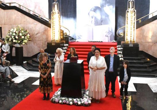 Homenaje a José Agustín en el Palacio de Bellas Artes. Foto EE: Cortesía Inbal.