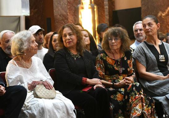 Homenaje a José Agustín en el Palacio de Bellas Artes. Foto EE: Cortesía Inbal.