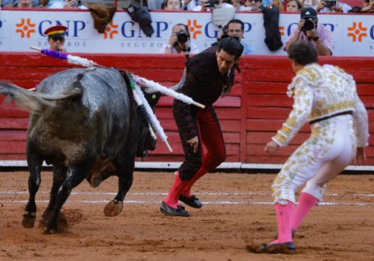 Uriel Moreno “El Zapata” en la Monumental Plaza de Toros México. Foto EE: Eric Lugo