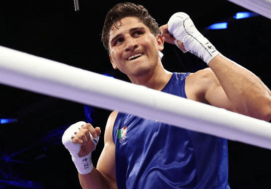 Marco Verde defendió con éxito su pase a la siguiente ronda en el box de la categoría de los 71kg. Foto: Reuters