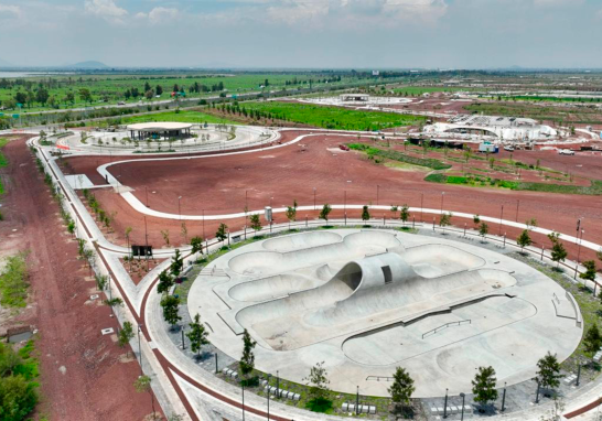 Parque Ecológico Lago de Texcoco. Foto EE: Cortesía / Presidencia de México