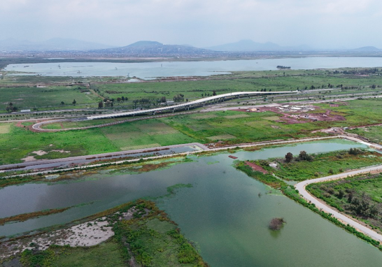 Parque Ecológico Lago de Texcoco. Foto EE: Cortesía / Presidencia de México