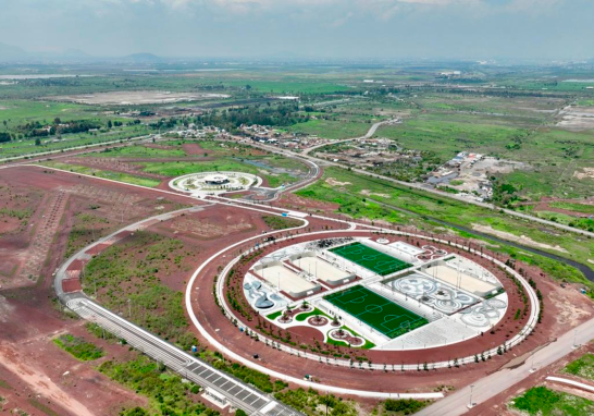 Parque Ecológico Lago de Texcoco. Foto EE: Cortesía / Presidencia de México