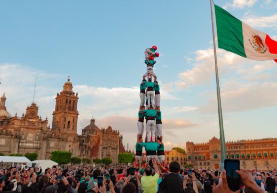 “Tocando el cielo de México”. Foto EE: Cortesía.