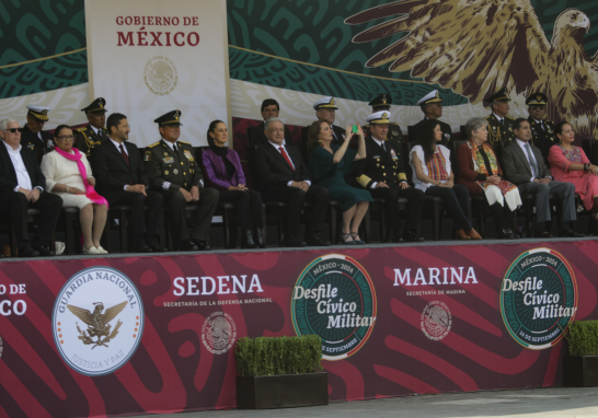 Desfile Cívico Militar del 16 de septiembre 2024. Foto EE: Eric Lugo