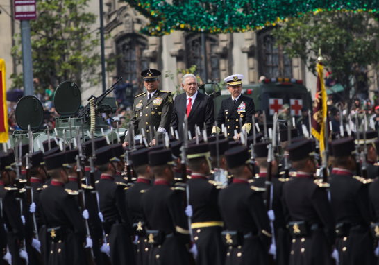 Desfile Cívico Militar del 16 de septiembre 2024. Foto EE: Eric Lugo