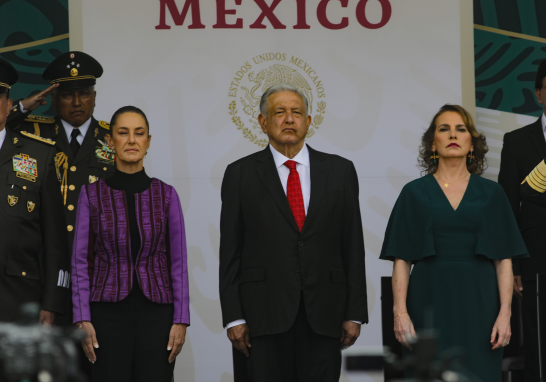 Desfile Cívico Militar del 16 de septiembre 2024. Foto EE: Eric Lugo