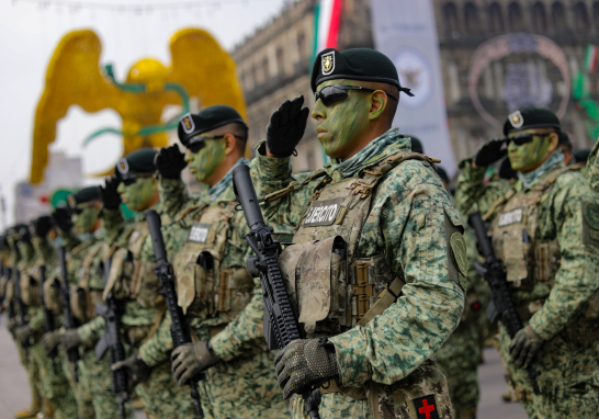 Desfile Cívico Militar del 16 de septiembre 2024. Foto EE: Eric Lugo