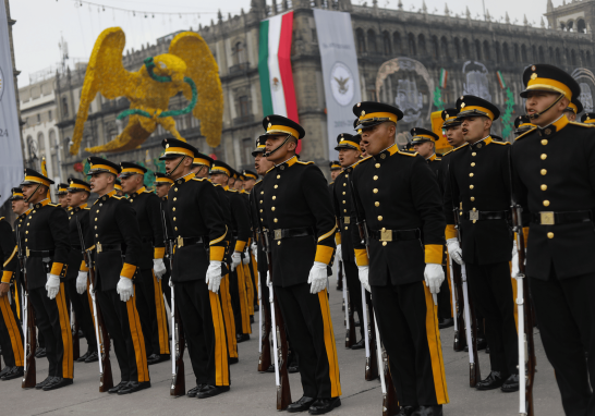 Desfile Cívico Militar del 16 de septiembre 2024. Foto EE: Eric Lugo